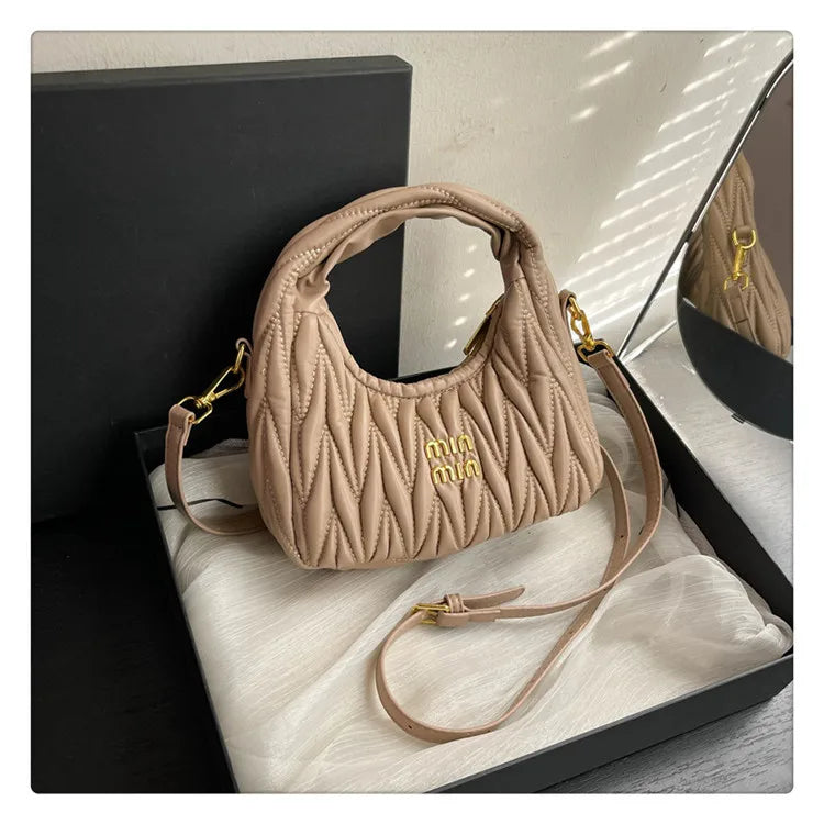 Bolsos cruzados de lujo ligeros para mujer, bolsos de moda para exteriores, bolso de hombro