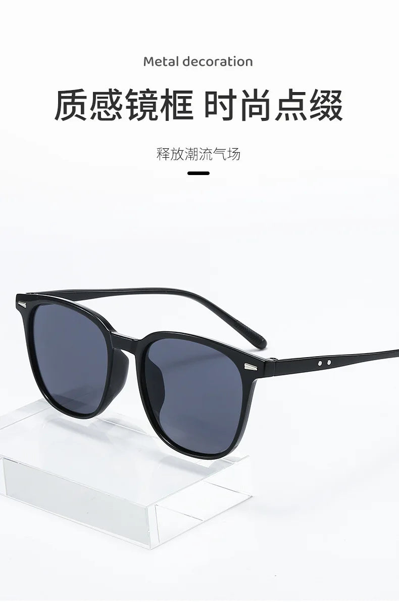 Gafas de cuadradas vintage para mujeres y hombres, gafas rectangulares, gafas ovaladas para mujeres, gafas para hombres y mujeres
