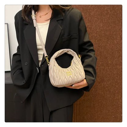 Bolsos cruzados de lujo ligeros para mujer, bolsos de moda para exteriores, bolso de hombro