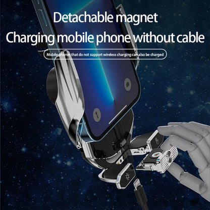 Soporte de teléfono para coche, cargador inalámbrico para iPhone 12, 13, 14, 15 Pro Max, ventosa para parabrisas, salpicadero, ventilación de aire, estación de carga rápida