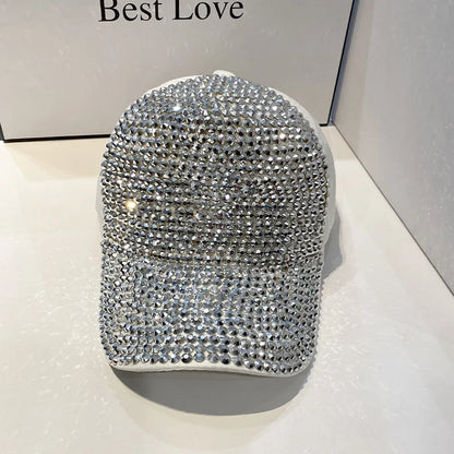 CNTANG gorra de béisbol de verano para mujer, gorras con diamantes de imitación para primavera y otoño, gorras de hip hop con personalidad a la moda para mujer, Snapback