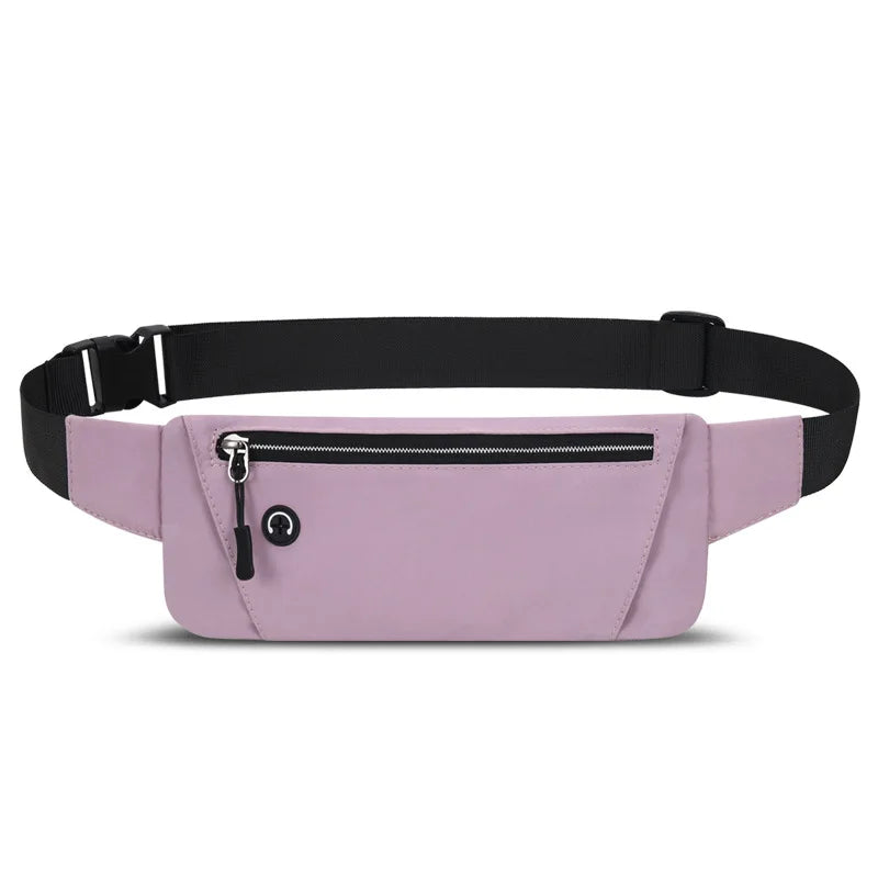 Running Waist Pack, Sport Belt Bag, Cell Phone Pouch, Lightweight Fanny Pack for Men and Women, Gym Sport Bag, Waist Pouch with Adjustable Strap