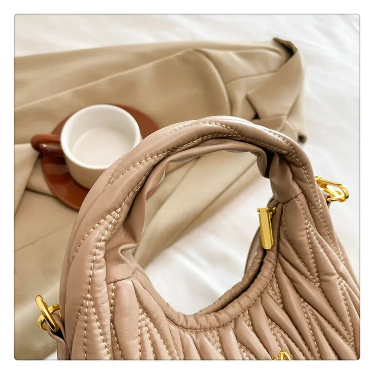 Bolsos cruzados de lujo ligeros para mujer, bolsos de moda para exteriores, bolso de hombro