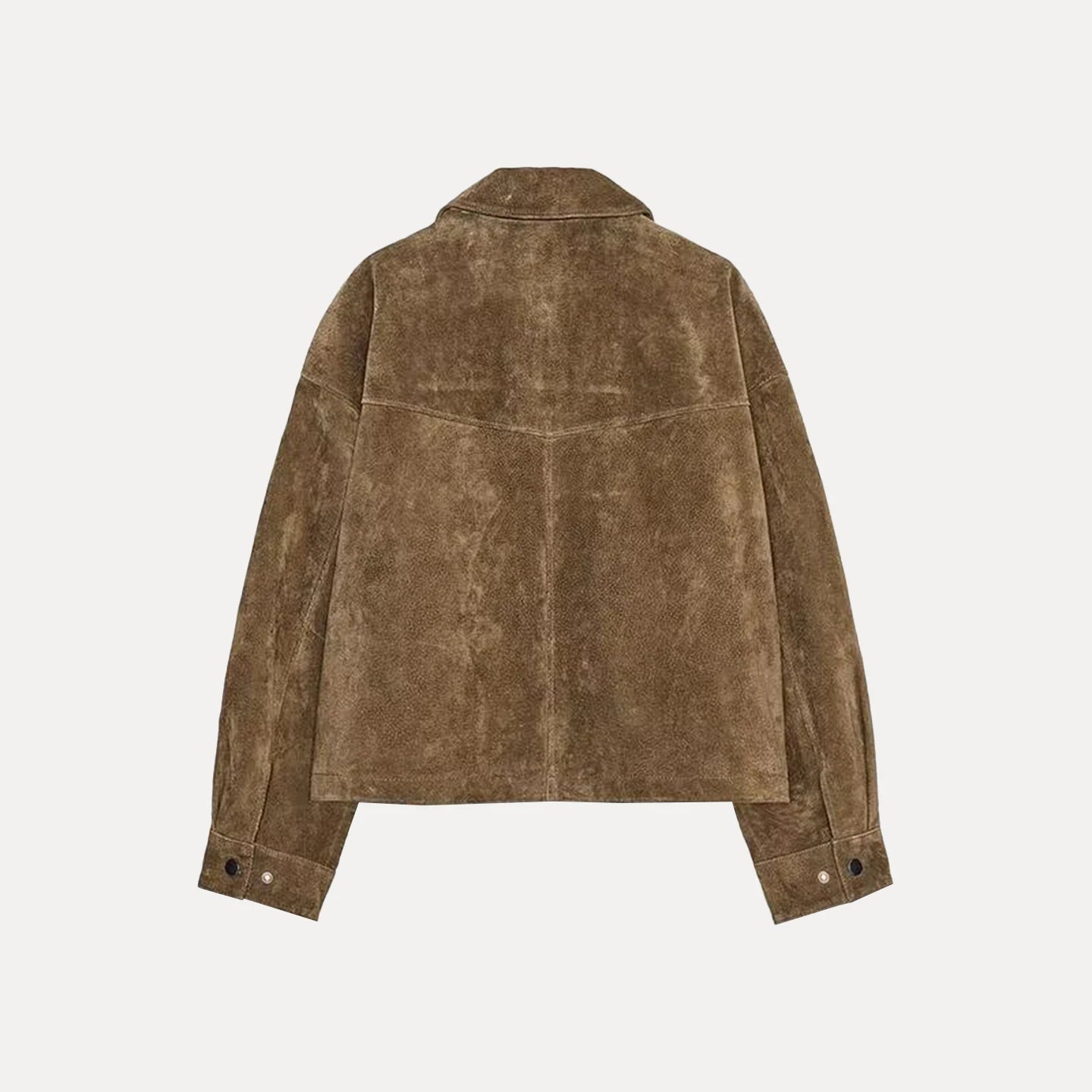Chaqueta de Piloto de Cuero Puro para Mujer Z, Estilo, Corte Están, Chaqueta Corta, E y de Calidad