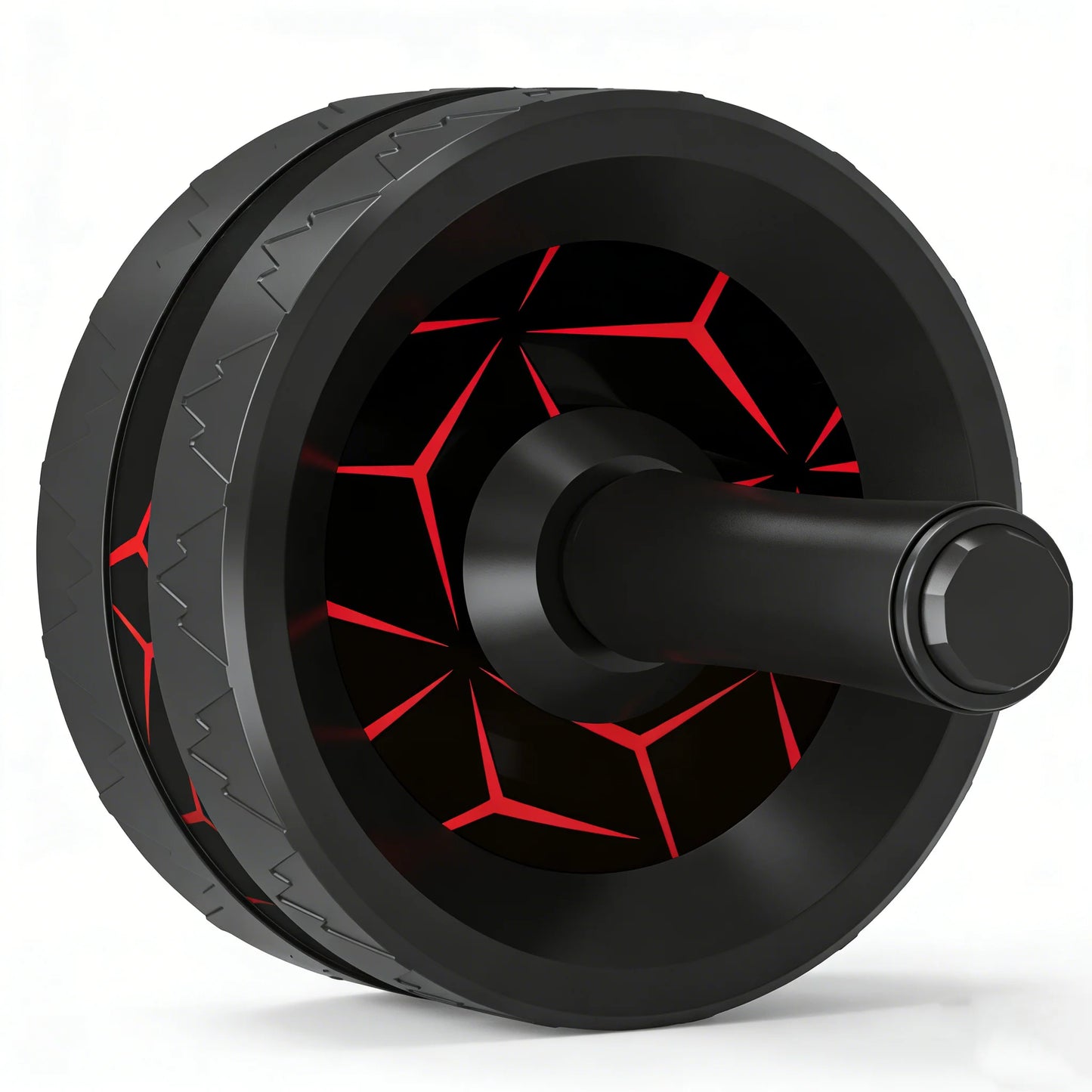 Equipo Mejorado para Ejercicios Abdominales y de Core, Rueda Abdominal para Entrenamiento de Fuerza de Cuerpo Completo con Accesorio de Soporte para Rodillas