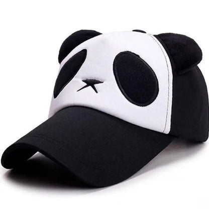 Gorras de béisbol de Panda bonitas de verano para hombres y mujeres, Gorras Snapback de algodón de Hip Hop, protección solar para niños y niñas, Gorras para exteriores, triangulación de envíos