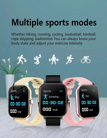 Reloj Inteligente VIVO para Android y iPhone, Pantalla HD de 2.01 Pulgadas, Responde y Realiza Llamadas, Vista Previa de Mensajes, Modos Deportivos, Esfera Personalizable, Pronóstico del Tiempo