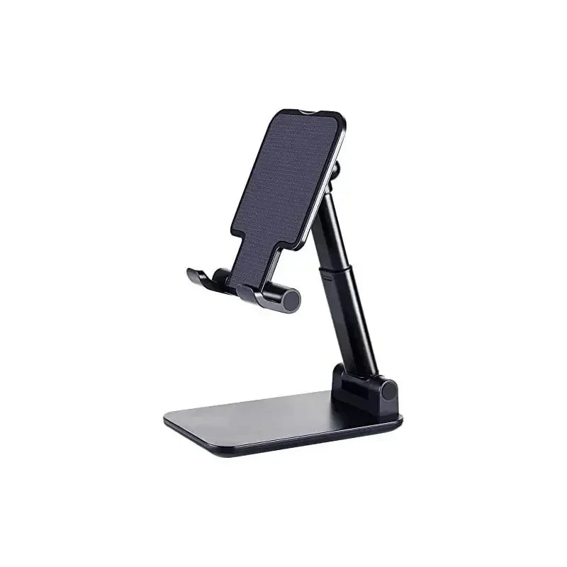 Desk Phone Holder for iPhone, iPad, Xiaomi, Adjustable Desktop Tablet Stand, Universal Mobile Phone Holder