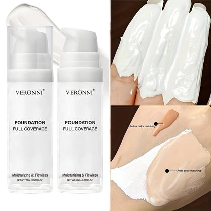 Base líquida blanca pura para maquillaje de escenario COS, corrector de larga duración, ajustador de base blanca pura mezclable, aclara y ilumina