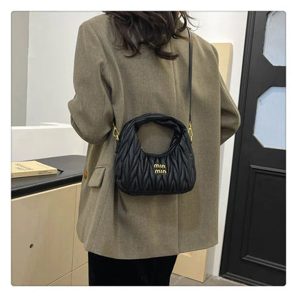 Bolsos cruzados de lujo ligeros para mujer, bolsos de moda para exteriores, bolso de hombro