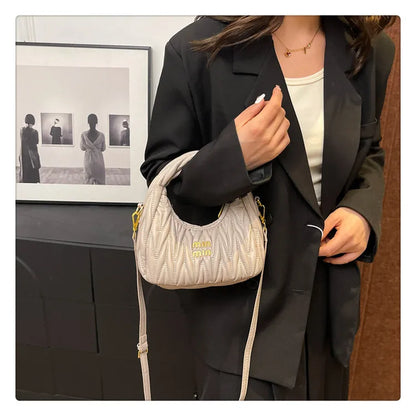 Bolsos cruzados de lujo ligeros para mujer, bolsos de moda para exteriores, bolso de hombro