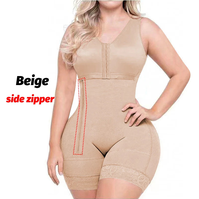 Body Shaper Faja Body corsé Top Bustier fajas colombianas originales modelado posparto adelgazante Shapewear ropa interior de mujer