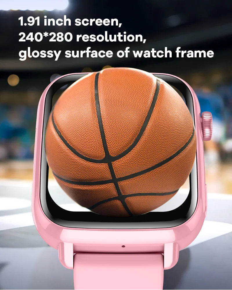 4G Smart Watch for Girls and Boys, GPS, WIFI, Video Call, SOS App, Download, Kids Smart Watch, Camera Monitor, Tracker, Location, Phone Watch