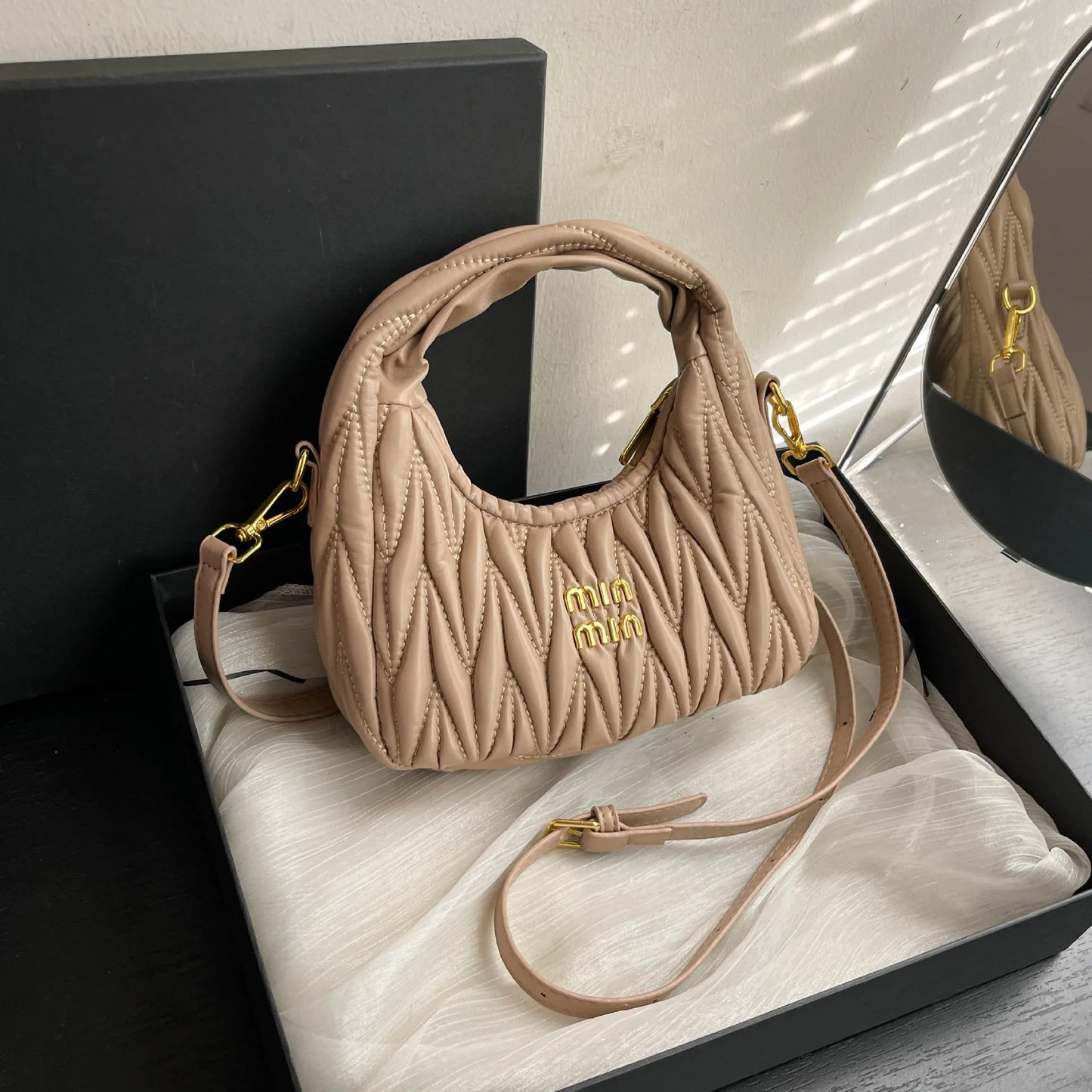 Bolsos cruzados de lujo ligeros para mujer, bolsos de moda para exteriores, bolso de hombro