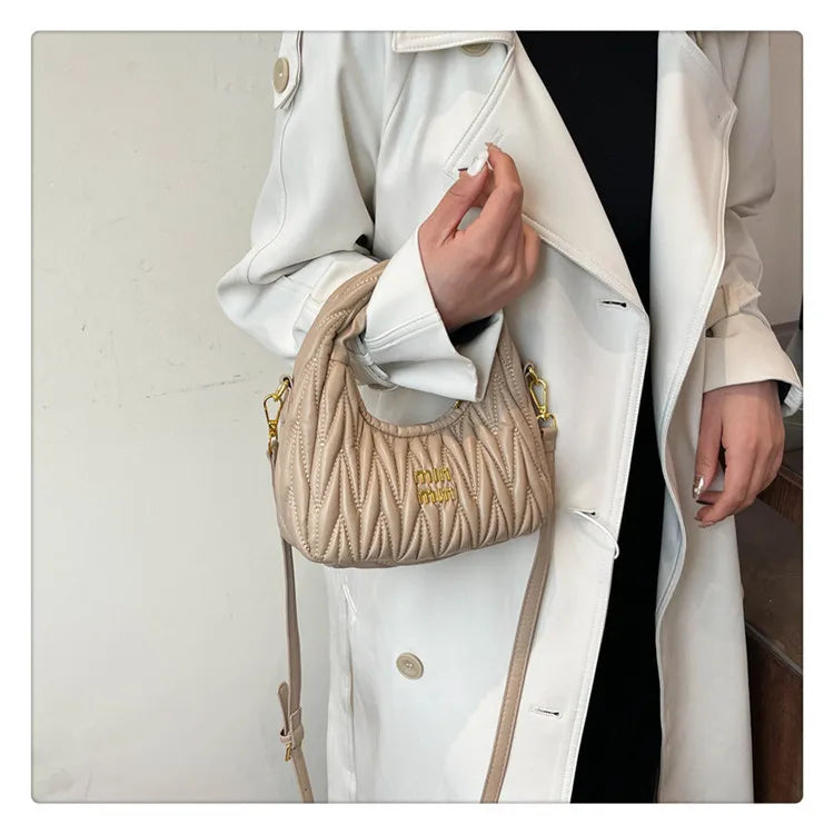 Bolsos cruzados de lujo ligeros para mujer, bolsos de moda para exteriores, bolso de hombro