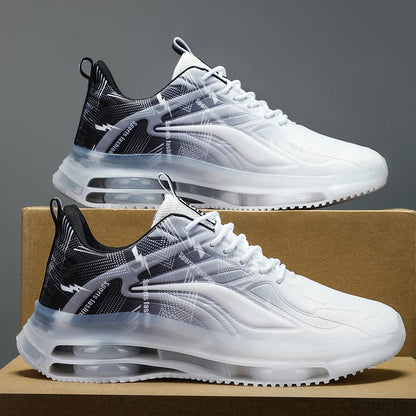 Zapatillas de baloncesto de moda para mujer y hombre, con amortiguación de aire, cómodas y antideslizantes, transpirables y que absorben los golpes, adecuadas para actividades al aire libre.