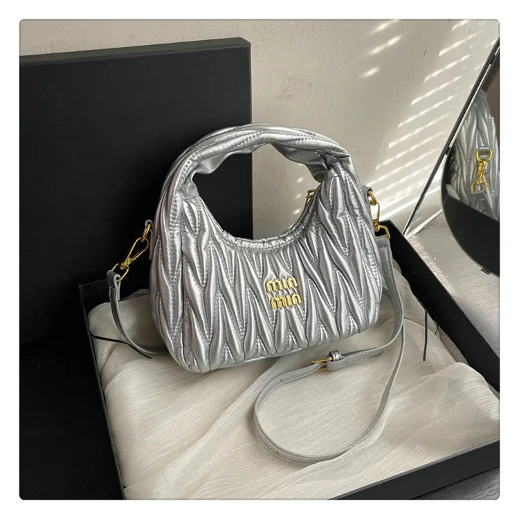 Bolsos cruzados de lujo ligeros para mujer, bolsos de moda para exteriores, bolso de hombro