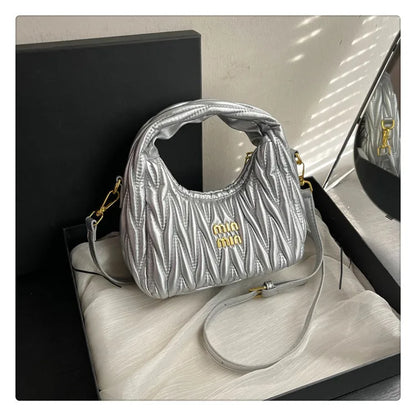 Bolsos cruzados de lujo ligeros para mujer, bolsos de moda para exteriores, bolso de hombro