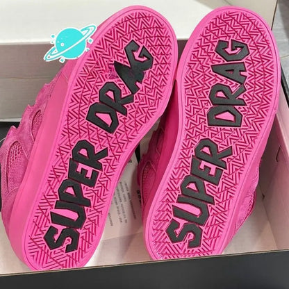 Zapatos informales transpirables de malla clásica para mujer, calzado deportivo antideslizante y resistente al desgaste con suela gruesa para correr por la mañana en el campus