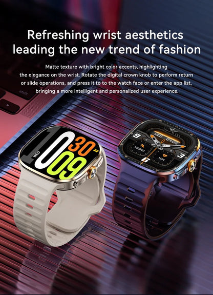 Smartwatch M99 5G with 2.4-inch AMOLED display and 900W rotating camera, with WIFI, GPS, compass, NFC, and Bluetooth. Smartwatch for men and women. ⌚📱✨