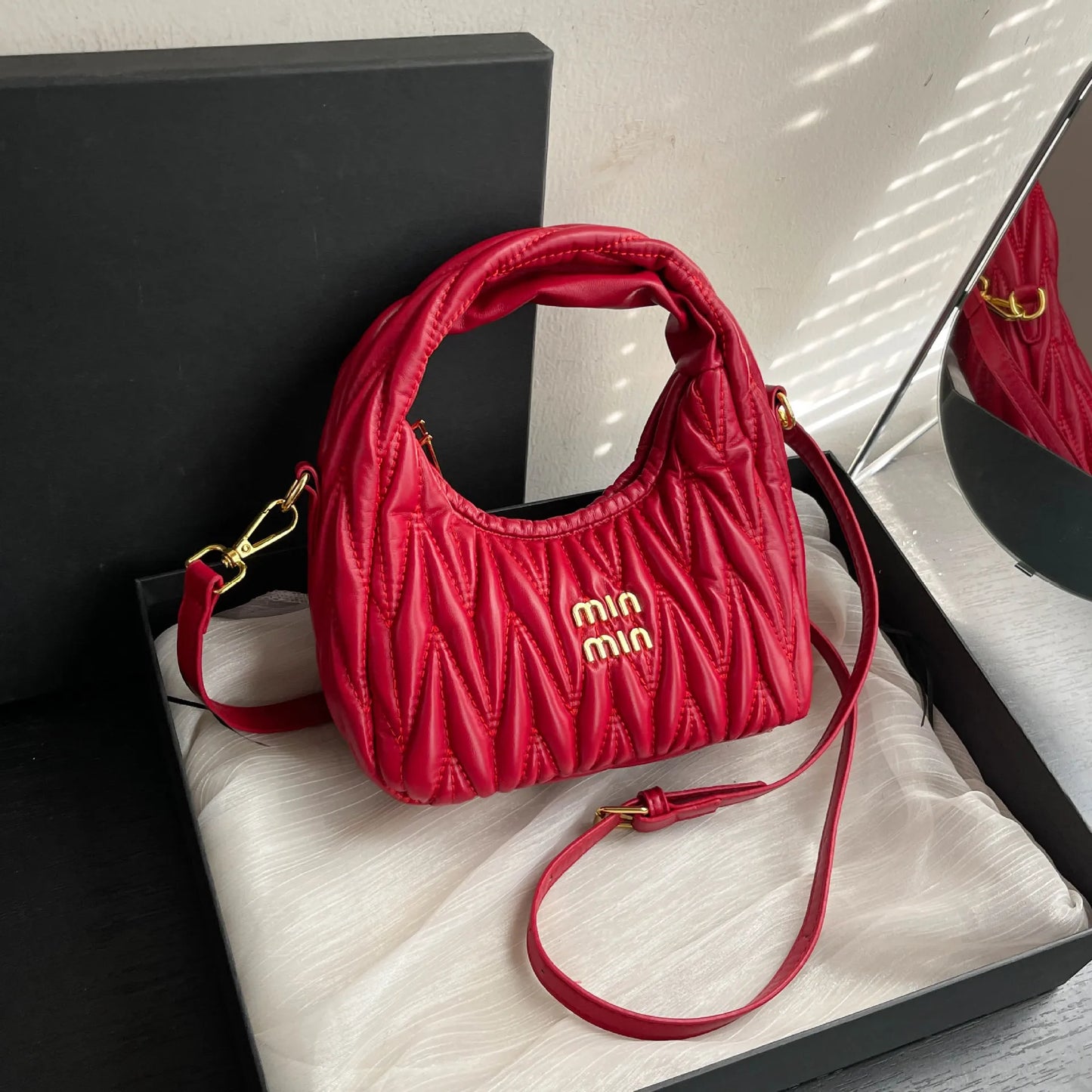 Bolsos cruzados de lujo ligeros para mujer, bolsos de moda para exteriores, bolso de hombro