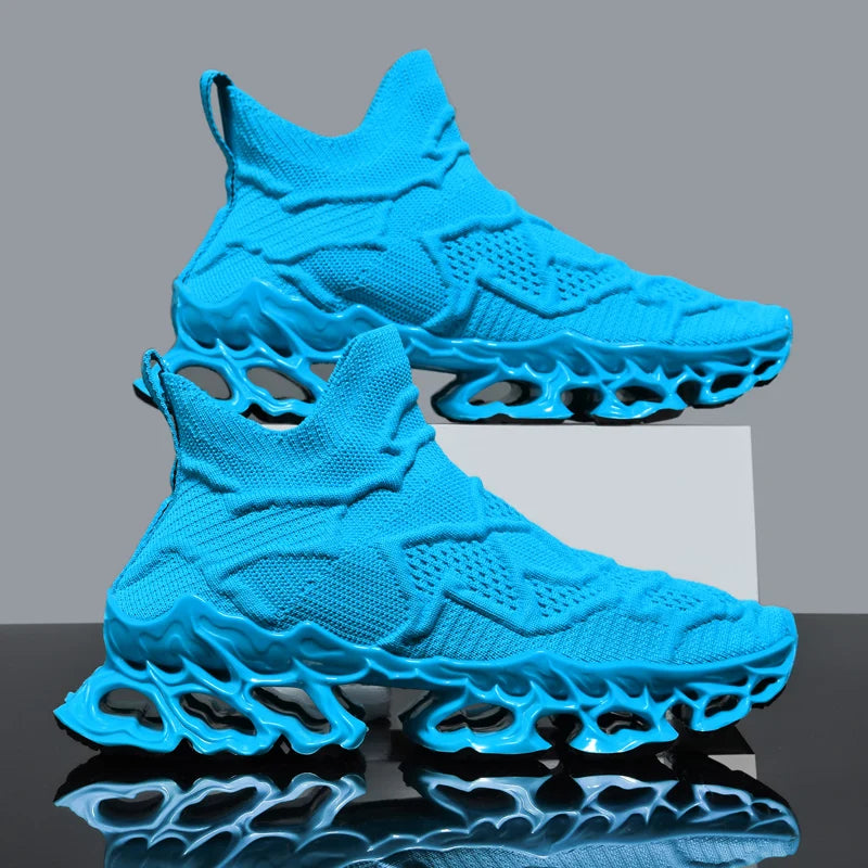 Zapatos de hombre, zapatillas de deporte informales para hombre, tenis, zapatos de lujo, zapatillas de entrenamiento para carreras, zapatos transpirables, zapatos para correr a la moda para mujer