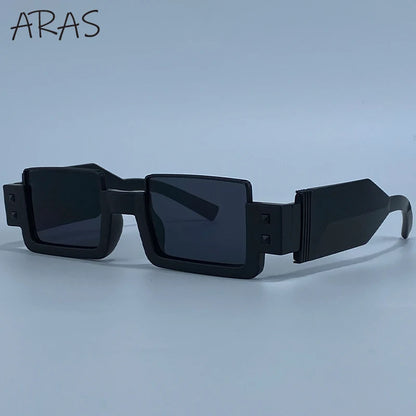 Gafas de sol cuadradas Punk Y2K 2026 marca de lujo, gafas de sol Retro Steampunk para mujer, gafas de sol para exterior UV400