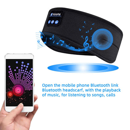 HOMEFISH BT auriculares deportivos diadema para dormir auriculares inalámbricos elásticos música máscara de ojos auriculares inalámbricos con Bluetooth diadema