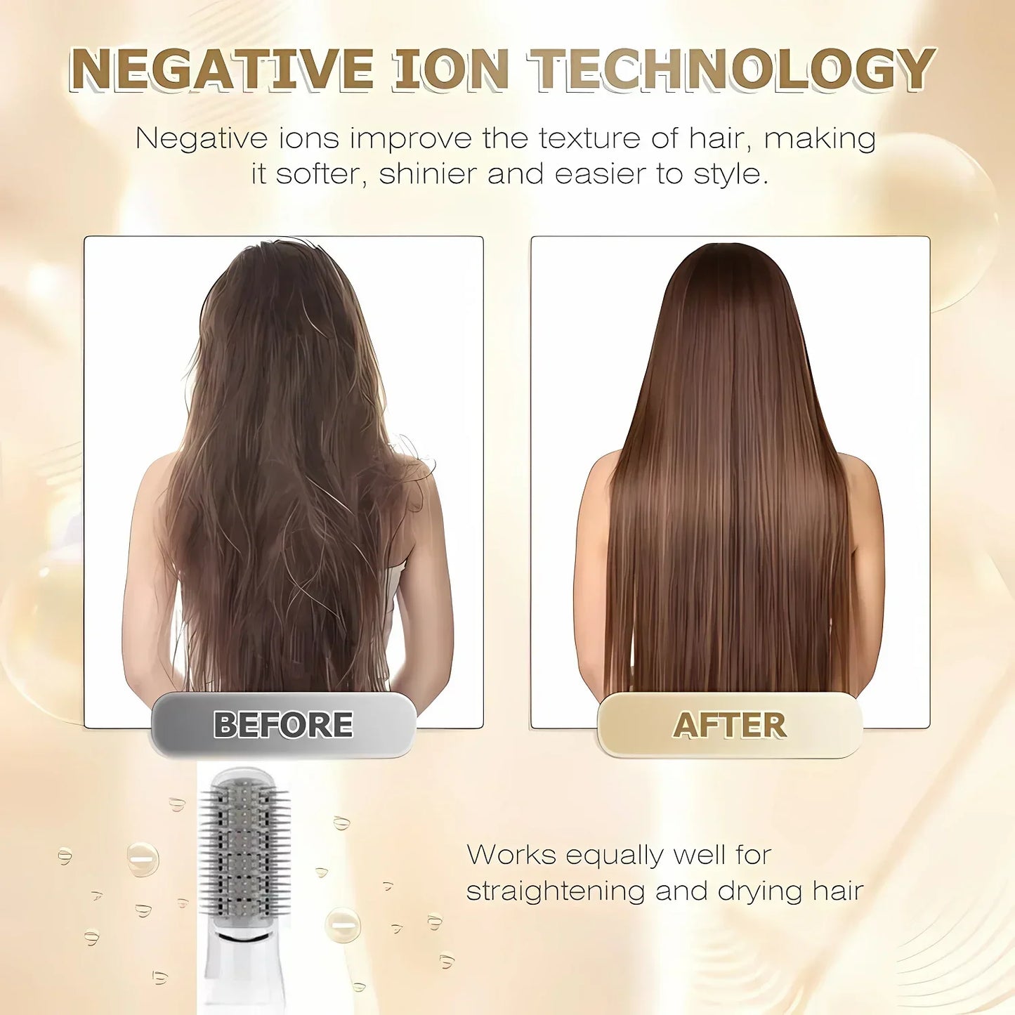 Secador de pelo profesional 5 en 1, peine de aire caliente, rizador para Dyson Airwrap, herramienta de estilismo, alisador de pelo, herramienta de peluquería
