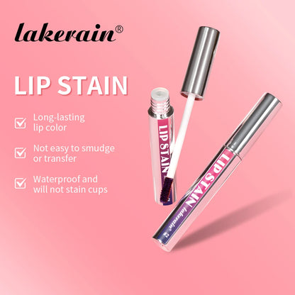 Long-lasting Waterproof Pink Lip Tint, Transfer-Proof Non-Stick Cup, Natural Lip Stain, Women's Cosmetics