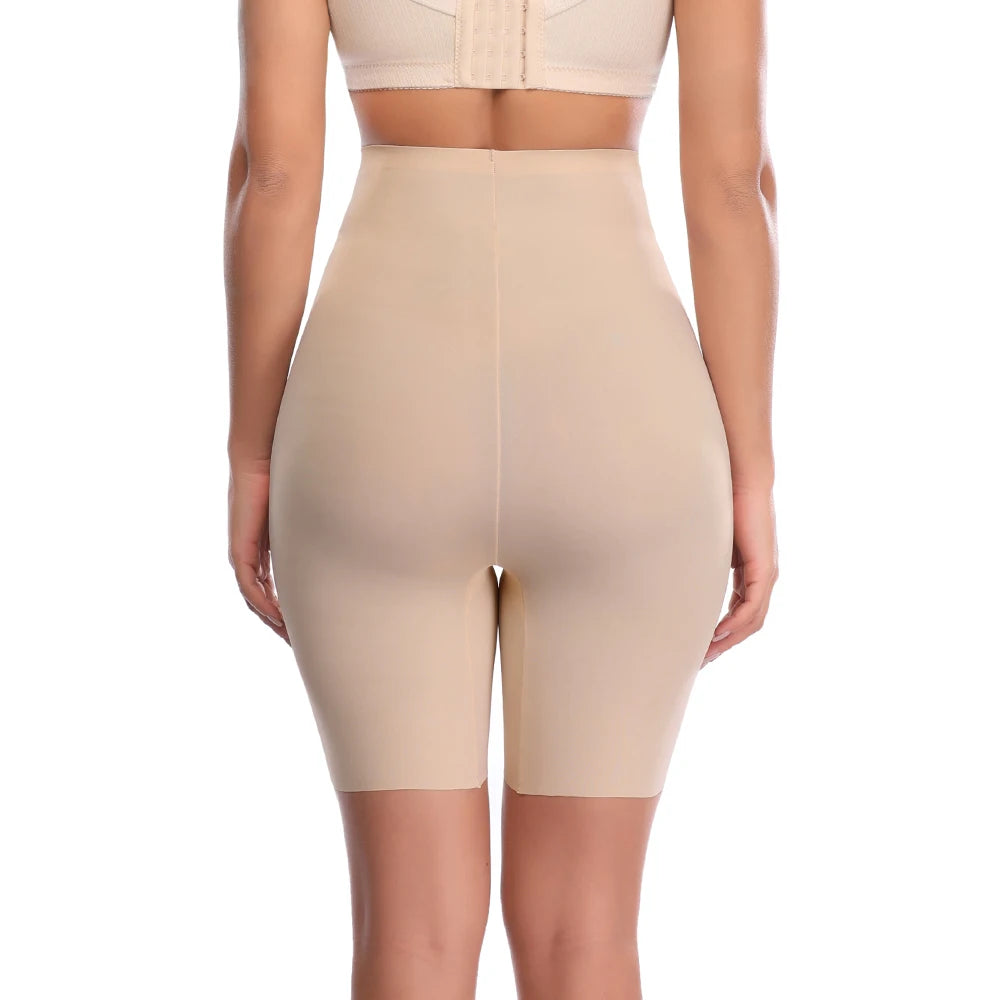 MISS MOLY-pantalones cortos de seguridad de cintura alta para mujer, bragas sólidas con Control de barriga, moldeador de cintura adelgazante, ropa interior femenina de cuerpo liso