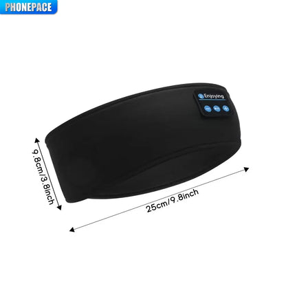 HOMEFISH BT auriculares deportivos diadema para dormir auriculares inalámbricos elásticos música máscara de ojos auriculares inalámbricos con Bluetooth diadema