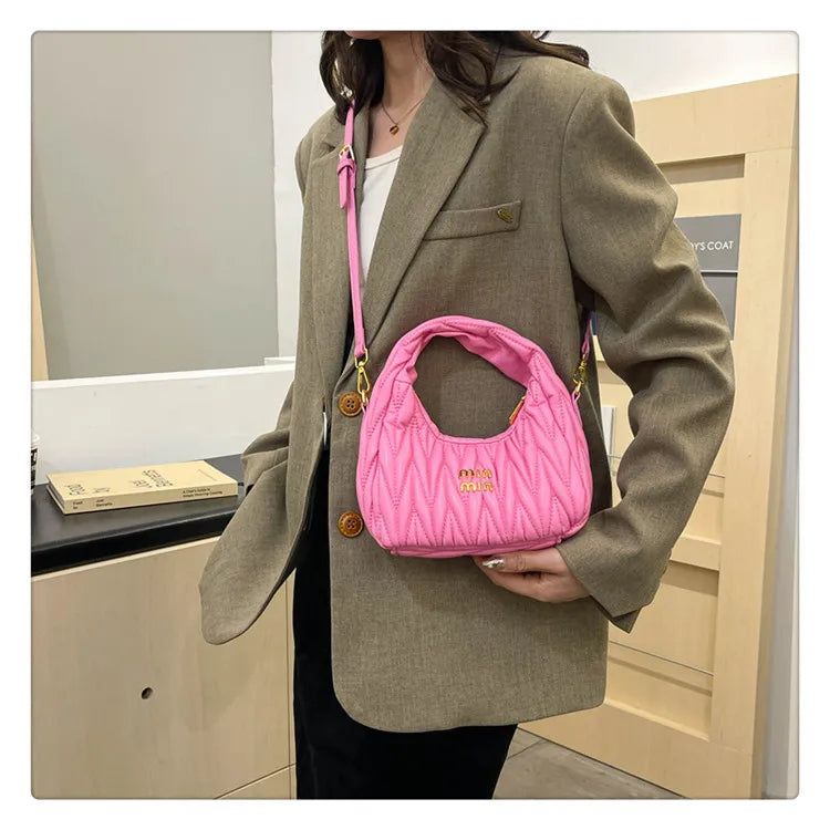 Bolsos cruzados de lujo ligeros para mujer, bolsos de moda para exteriores, bolso de hombro