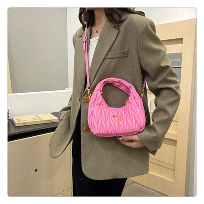Bolsos cruzados de lujo ligeros para mujer, bolsos de moda para exteriores, bolso de hombro