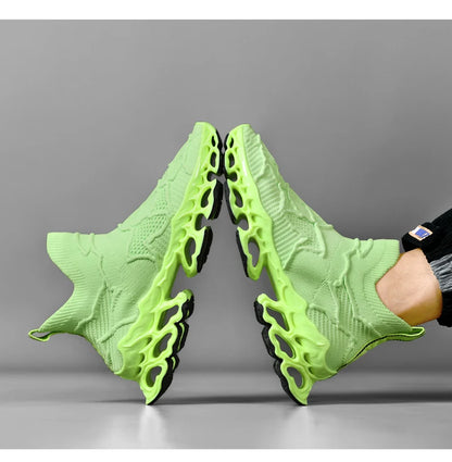 Zapatos de hombre, zapatillas de deporte informales para hombre, tenis, zapatos de lujo, zapatillas de entrenamiento para carreras, zapatos transpirables, zapatos para correr a la moda para mujer