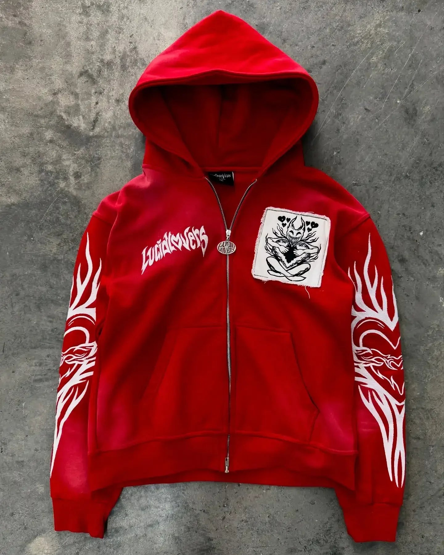 Y2K nueva versión coreana de estilo universitario Spice Girl cremallera Sudadera con capucha mujeres Harajuku Casual suelta polar grueso sudadera Punk Sudadera con capucha
