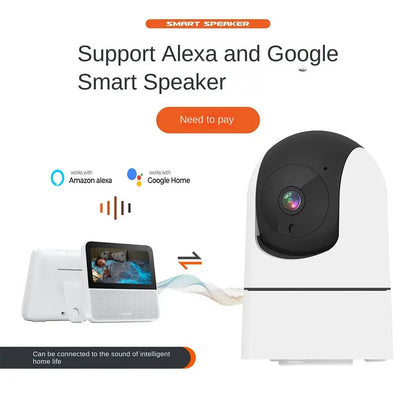 Cámara IP Tuya 5G WiFi para interiores, cámara de vigilancia de seguridad inalámbrica de 6MP, seguimiento automático, Monitor de bebé, visión nocturna IR, cámara con Zoom 6x