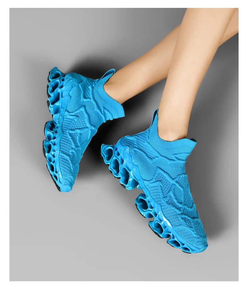 Zapatos de hombre, zapatillas de deporte informales para hombre, tenis, zapatos de lujo, zapatillas de entrenamiento para carreras, zapatos transpirables, zapatos para correr a la moda para mujer