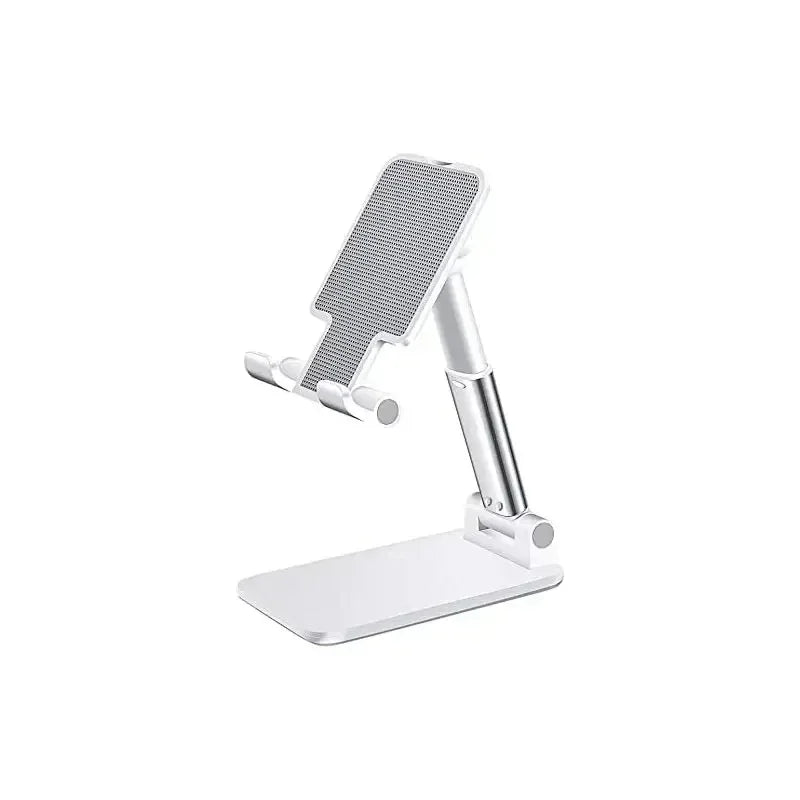 Desk Phone Holder for iPhone, iPad, Xiaomi, Adjustable Desktop Tablet Stand, Universal Mobile Phone Holder