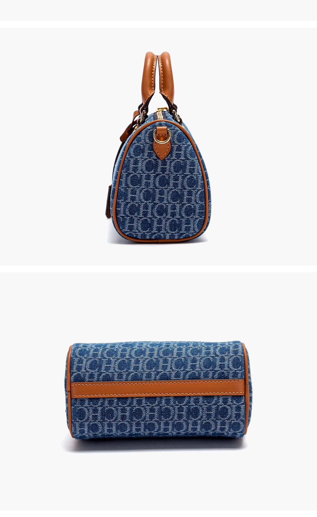 Bolso de hombro para mujer, nuevo bolso de almohada empalmado de vaquero, bolso informal de fiesta para mujer